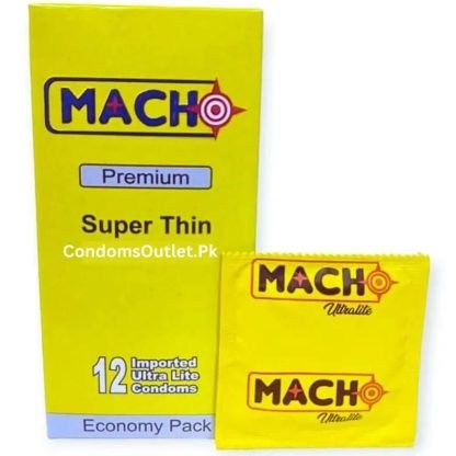 Macho Super Thin Condoms 12s