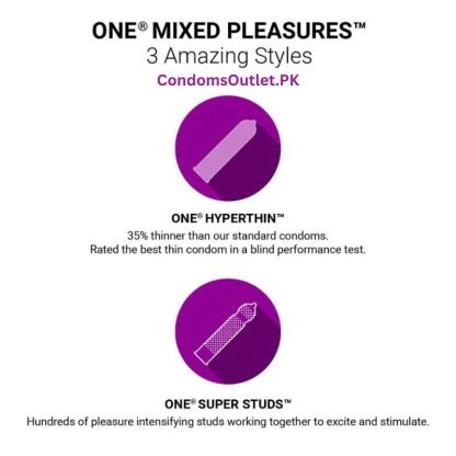 ONE Condoms Mixed Pleasures (4)